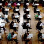 Chester-le-Street Advertiser: Exams in progress. Schoolchildren across the UK will receive their A-Level results Thursday August 18, 2005, ending weeks of waiting to find out if they have won places at university. National figures showing the overall A-Level pass rate and the number o Chester-le-Street Advertiser: Exams in progress. Schoolchildren across the UK will receive their A-Level results Thursday August 18, 2005, ending weeks of waiting to find out if they have won places at university. National figures showing the overall A-Level pass rate and the number o